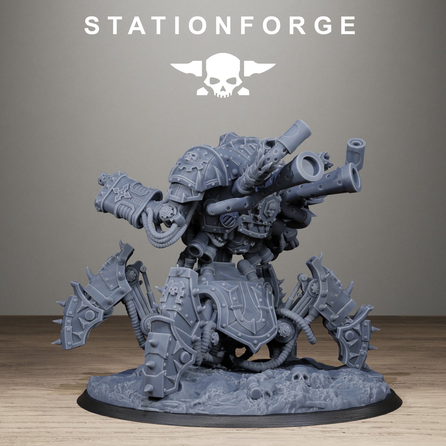 Scavenger Profaner by Station Forge – Resin Printed Grimdark Sci-Fi Mini (28/32mm)