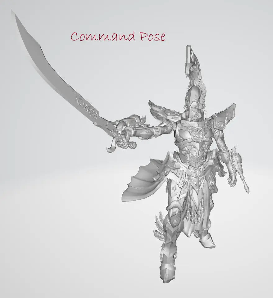 The First Phoenix by 3DArtGuy 32mm scale, 50mm or 100mm, Miniature War Gaming Figure, Grim Dark, Proxy, Space Elf My Store