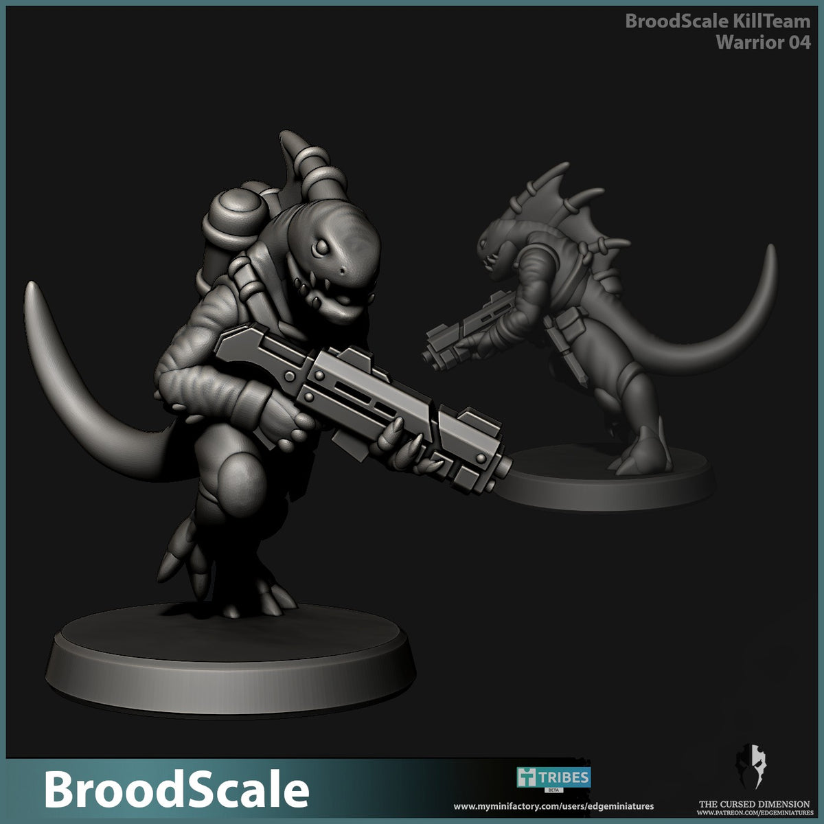 BroodScale Killteam by Edge Miniatures – Warrior 4