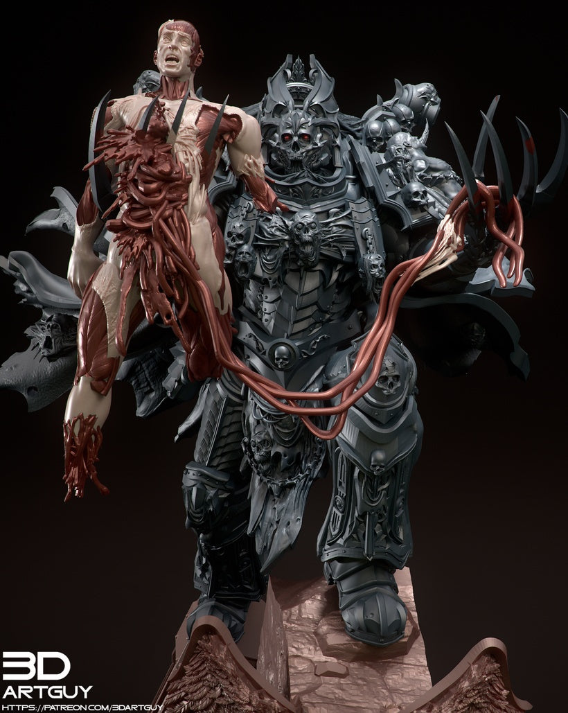 Boogeyman by 3DArtGuy 28/32mm scale, 50mm or 100mm, Miniature War Gaming Figure