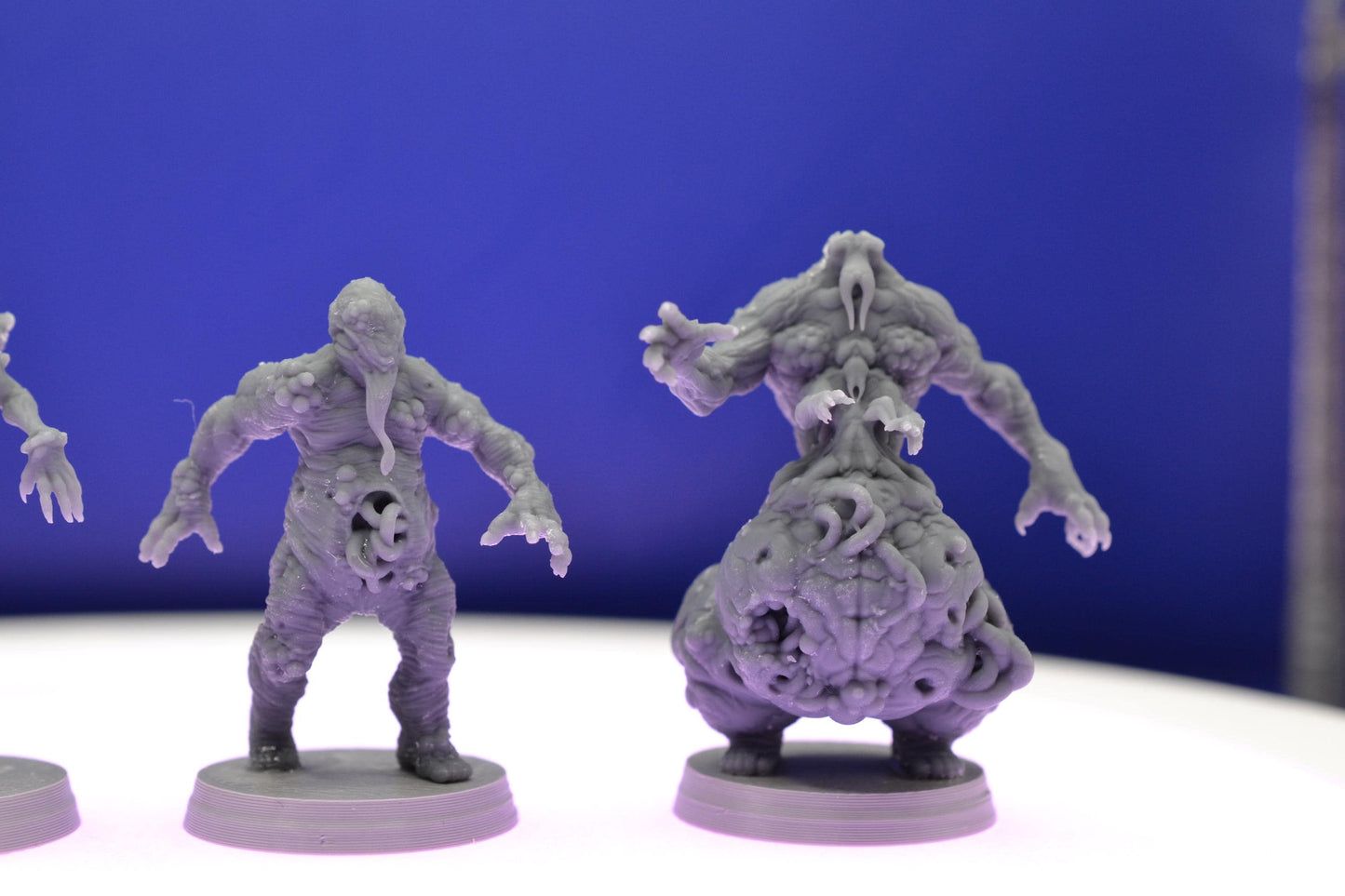 Malignant Grail Thralls by Papikels Miniature, 4 Figures, 32mm Scale, War Gaming, Proxy for Trench Crusade, Warhammer, Nurgle