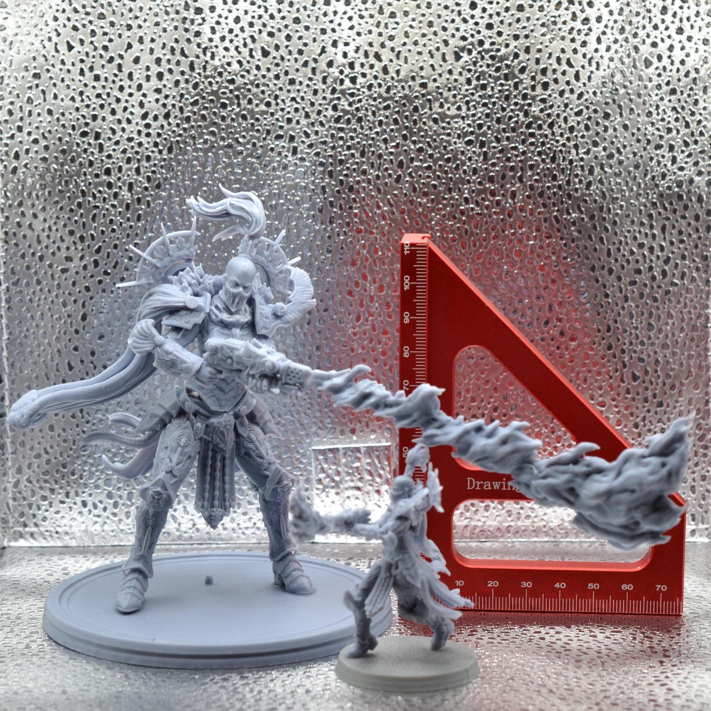 Angry Paladin by 3DArtGuy 32mm scale, 50mm or 100mm, Miniature War Gaming Figure