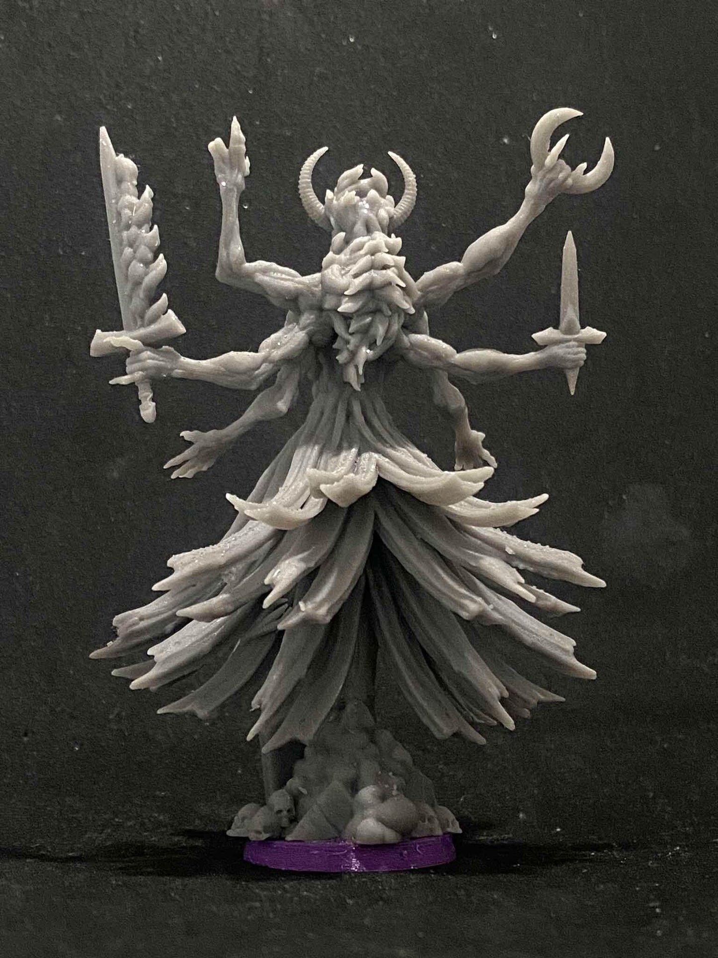 Baphomet Sorcerer by Papikels Miniature, 80mm Miniature, 32mm Scale, War Gaming, Proxy for Trench Crusade, Table top gaming