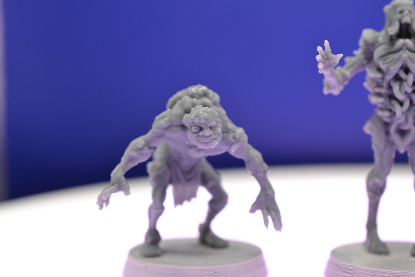 Malignant Grail Thralls by Papikels Miniature, 4 Figures, 32mm Scale, War Gaming, Proxy for Trench Crusade, Warhammer, Nurgle