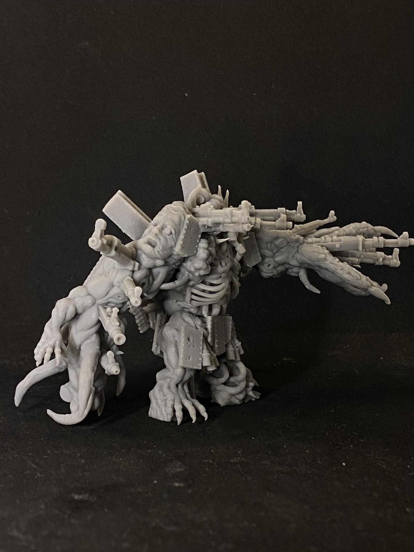 MALIGNANT AMALGAM by Papsikels Miniature, 80mm Miniature, 32mm Scale, War Gaming, Proxy for Trench Crusade, Table top gaming, Black Grail