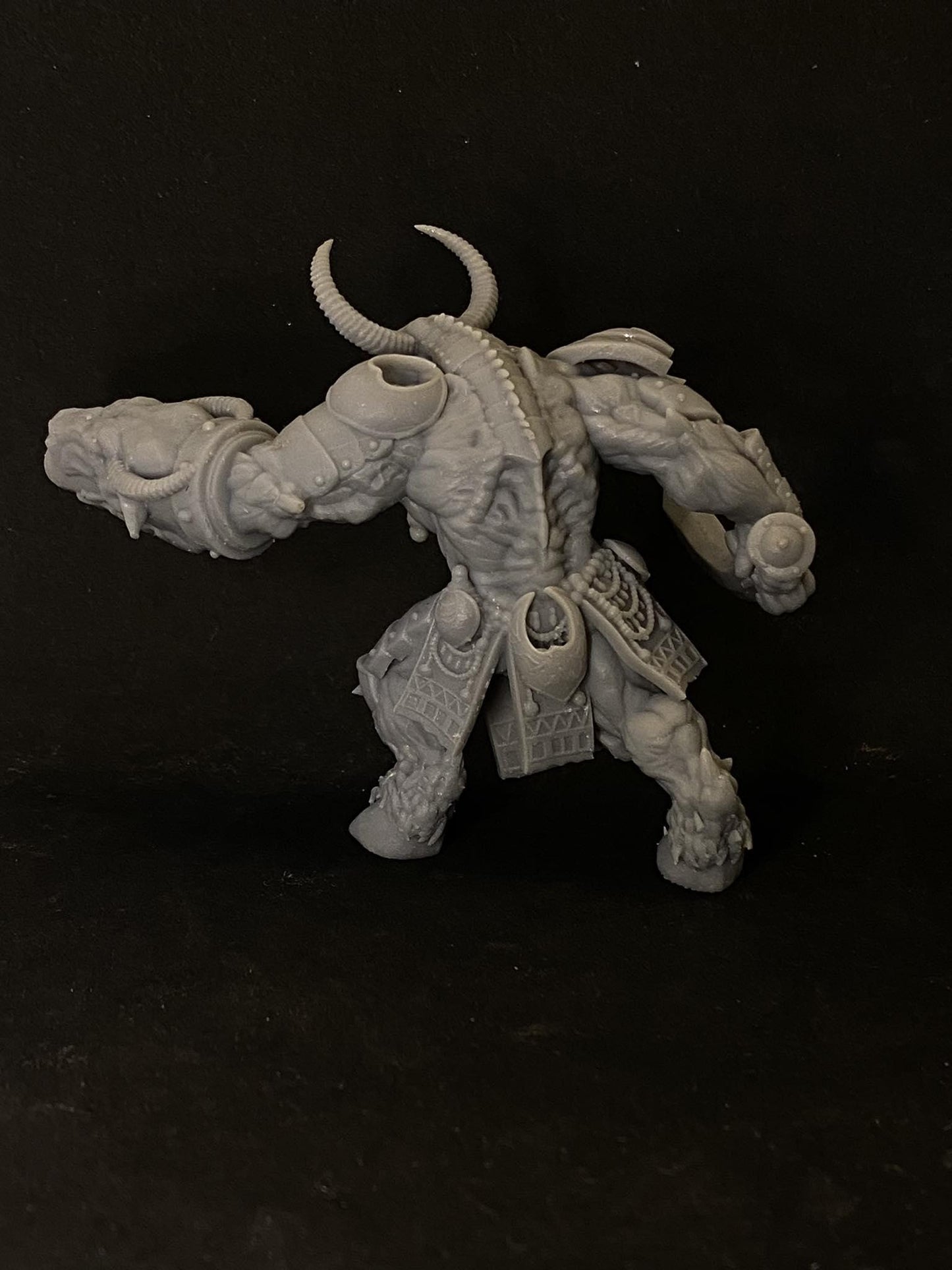 Brazen Carabao by Papsikels Miniature, 80mm Miniature, 32mm Scale, War Gaming, Proxy: Trench Crusade, Table top gaming, Near Future, Fantasy
