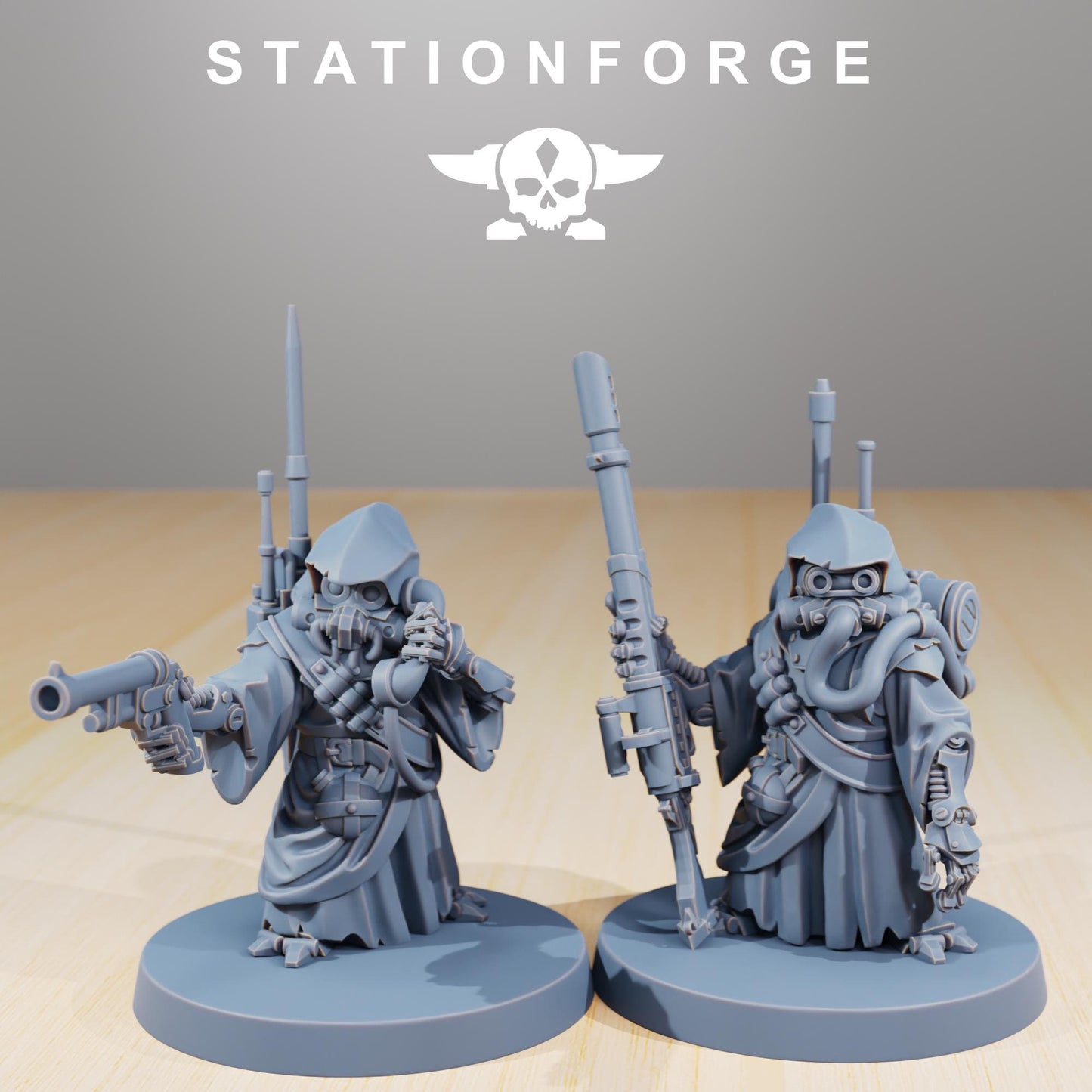Scavenger Junkard by Station Forge 28mm Heroic Scale Miniature, 28mm tall, 10 Units, Proxy, Grimdark, Sci-Fi, OPR