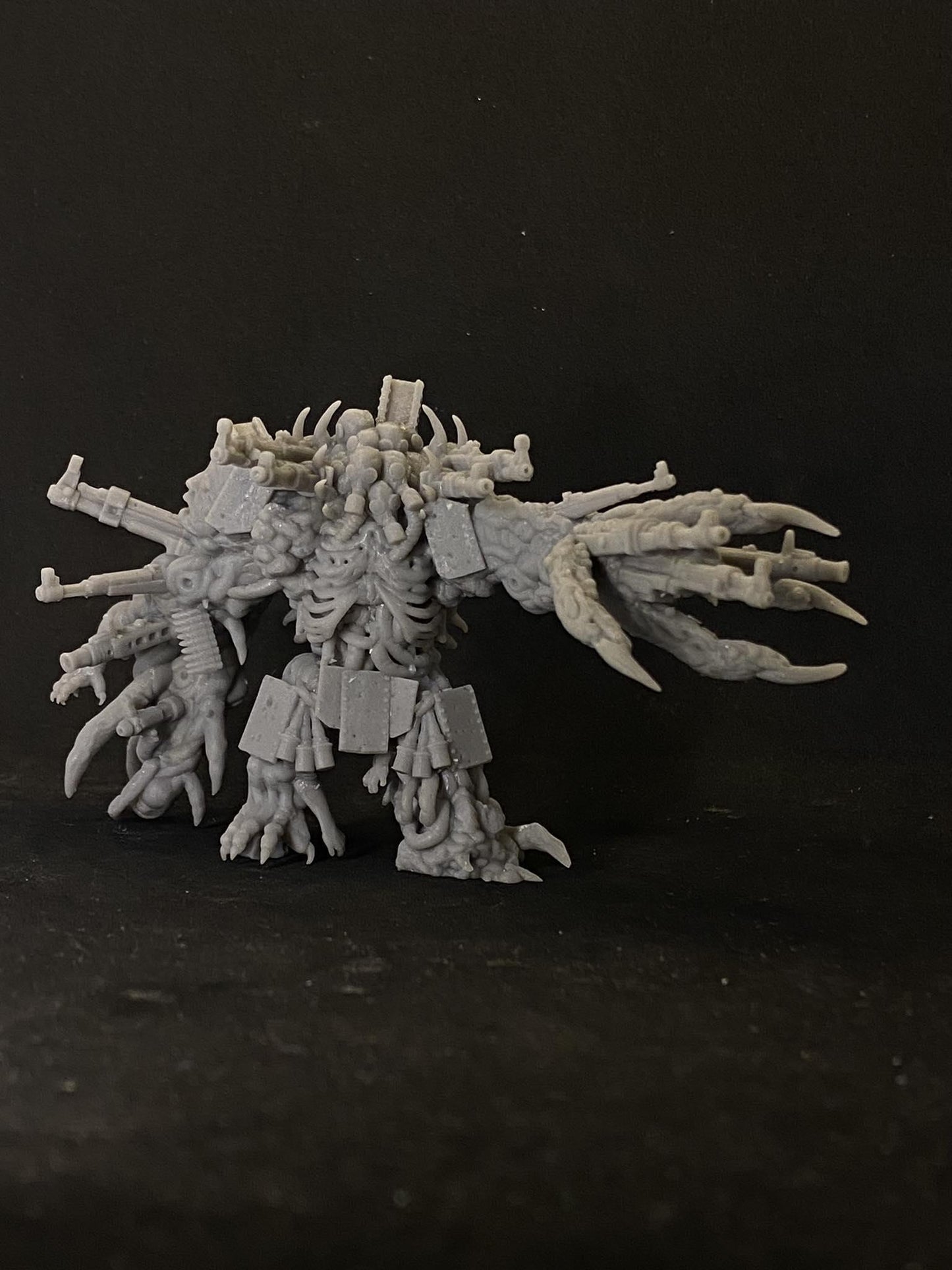MALIGNANT AMALGAM by Papsikels Miniature, 80mm Miniature, 32mm Scale, War Gaming, Proxy for Trench Crusade, Table top gaming, Black Grail