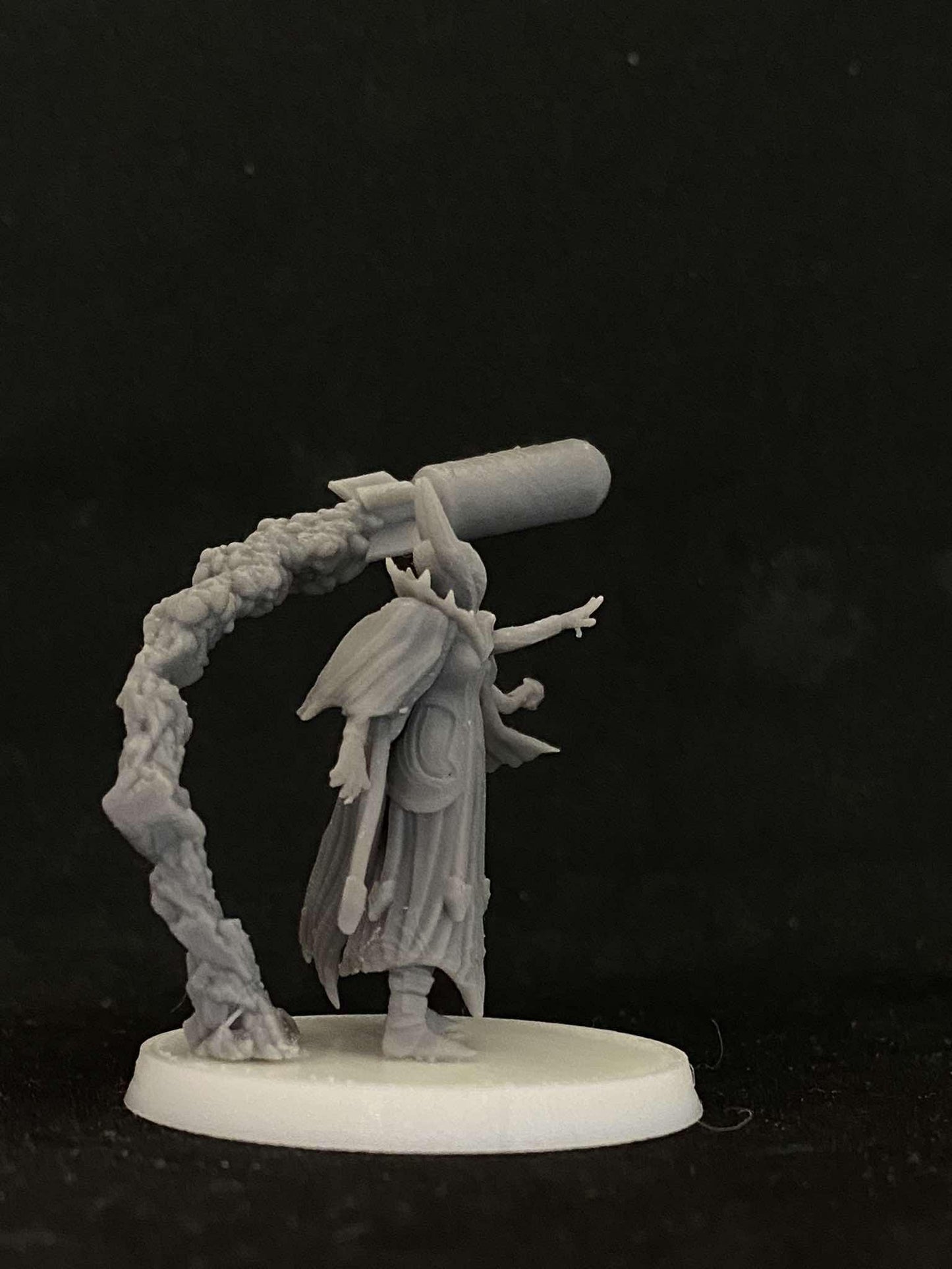Siquijor Artillery Witch by Papsikels Miniature, 35mm Miniature, 32mm Heroic Scale, War Gaming, Proxy, Trench Crusade, Tabletop gaming