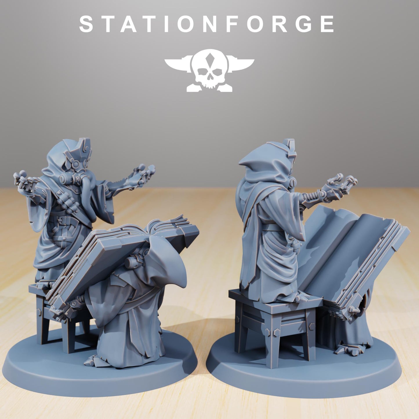 Scavenger Junkard by Station Forge 28mm Heroic Scale Miniature, 28mm tall, 10 Units, Proxy, Grimdark, Sci-Fi, OPR