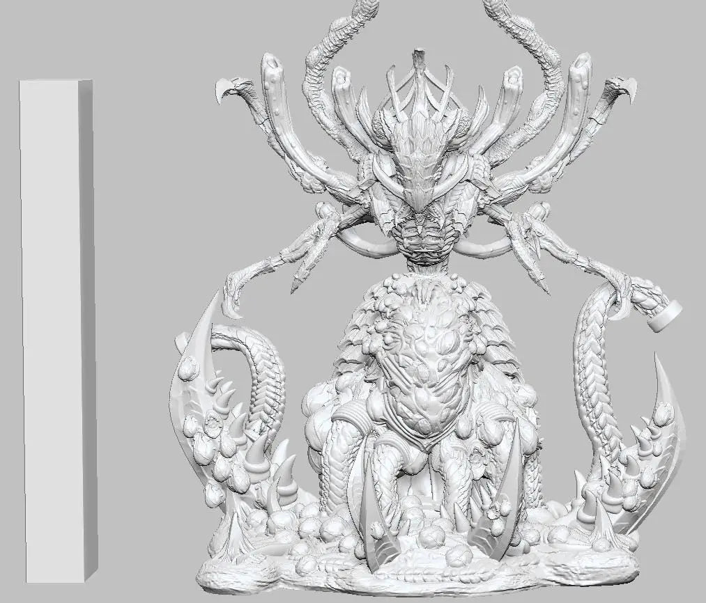 Matriarch (Birthing) by 3DArtGuy 32mm scale, 50mm or 100mm, Miniature War Gaming Figure