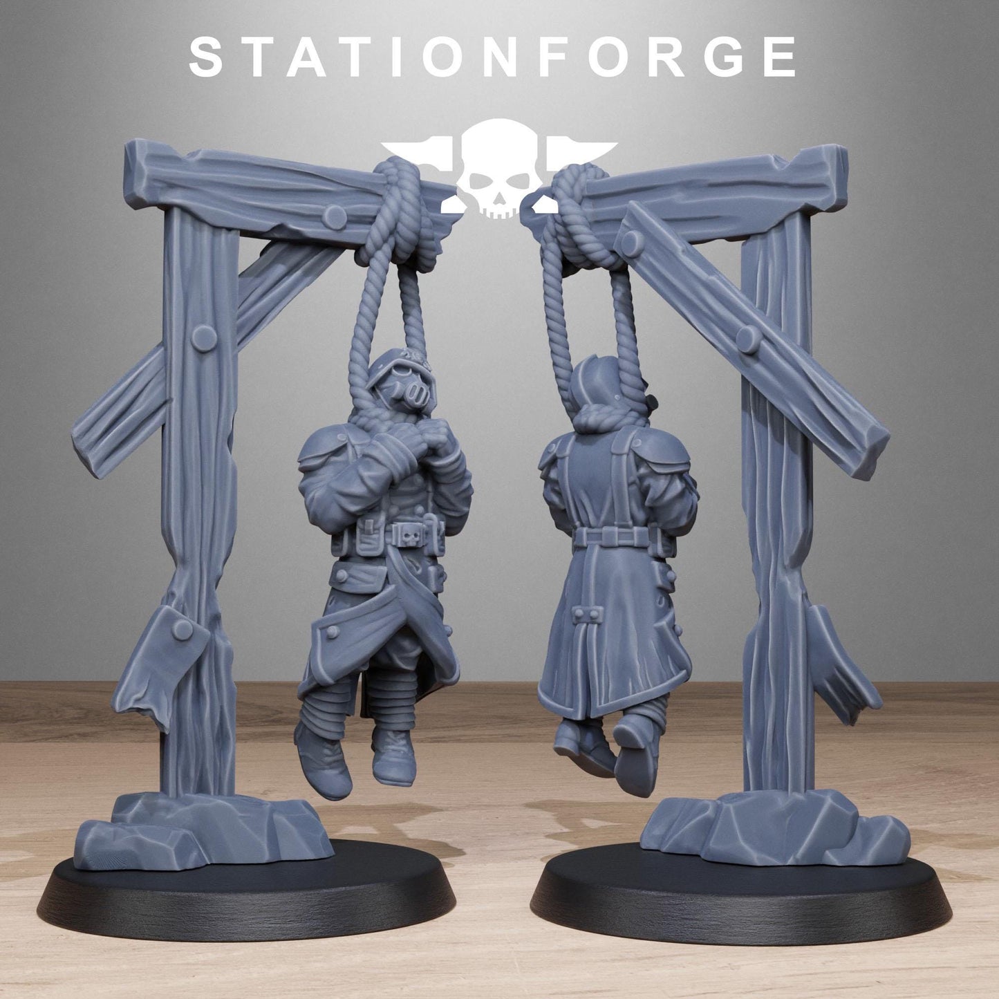 GrimGuard Objective Markers by Station Forge 28mm Heroic Scale Miniature, 10 Markers, Proxy, Grimdark, Sci-Fi, OPR, Trench Crusade