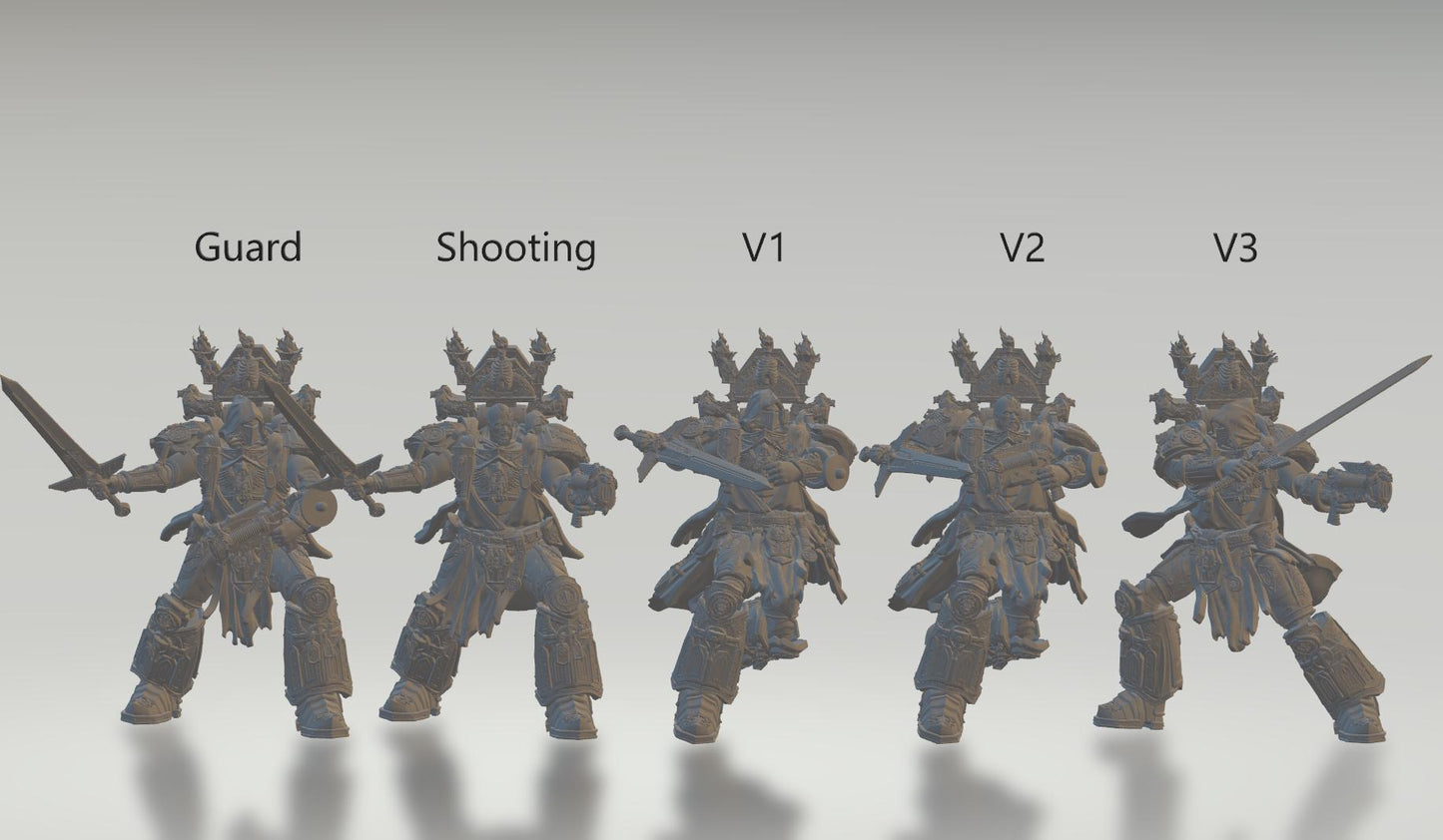 Champion by 3DArtGuy 50mm or 100m Miniature War Gaming Figure