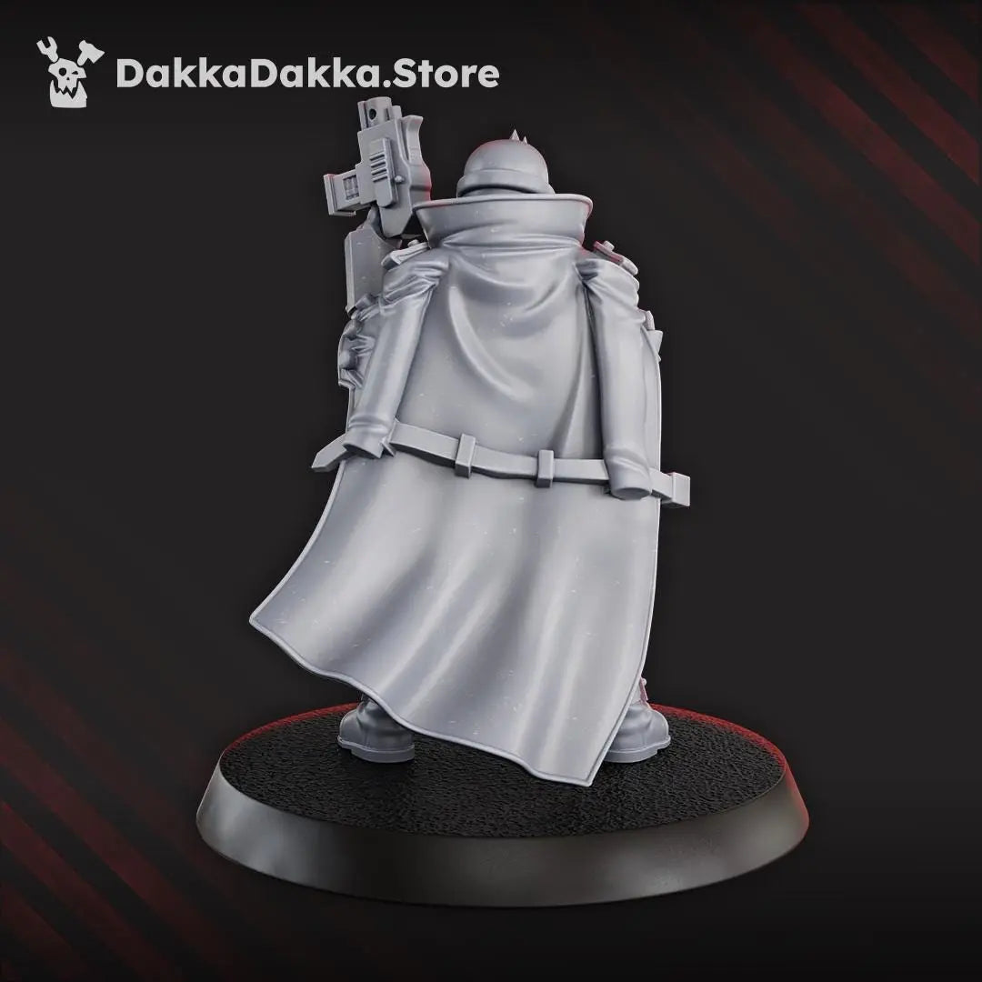 Maverick Cultists Commander by DakkaDakka 28mm Heroic Scale Miniature, 30mm tall, Proxy, Warcells, Sci-Fi, OPR, Trench Crusade