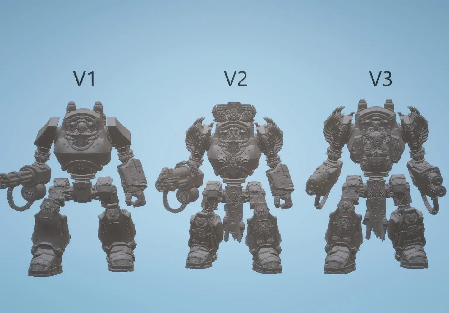 Venerable One by 3DArtGuy 32mm scale, 50mm or 100mm, Miniature War Gaming Figure