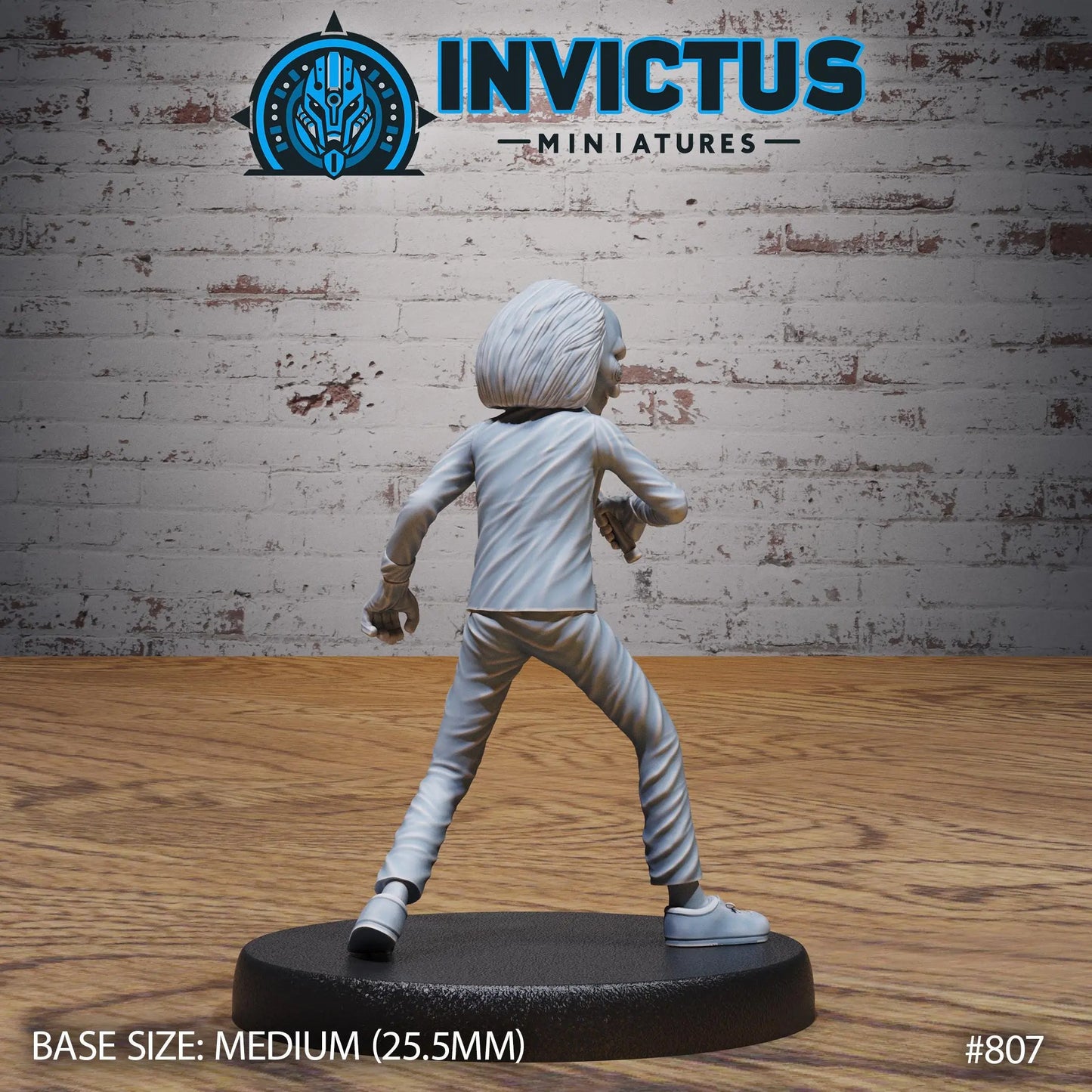 Midnight Menace by Invictus Miniatures 32mm scale, 30mm tall, Miniature War Gaming Figure, Games, Saw, Jigsaw