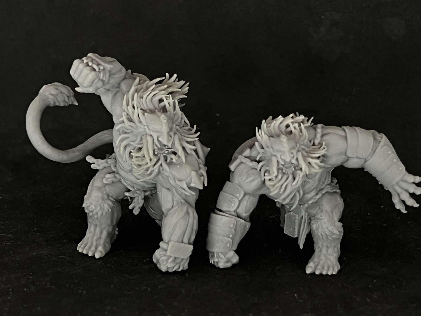 Lions of Habibi by Papsikels Miniature, 45mm Miniature, 32mm Heroic Scale, War Gaming, Proxy, Trench Crusade, Tabletop gaming