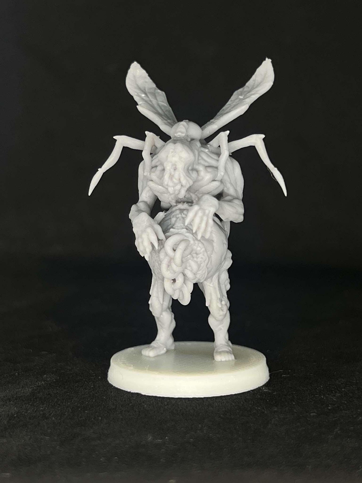 Malignant Fly Grail Thralls by Papsikels Miniature, 4 Figures, 28/32mm Scale, War Gaming, Proxy for Trench Crusade
