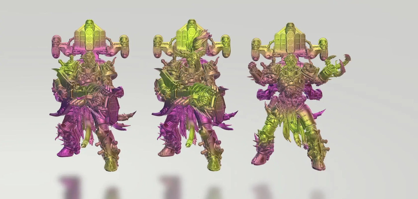 Noisy Junkie by 3DArtGuy 32mm scale, 50mm or 100mm