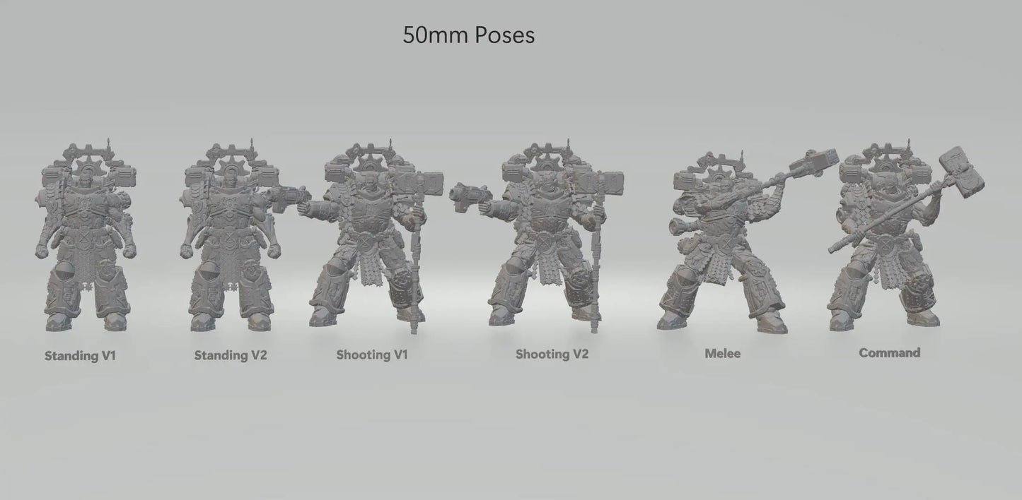 The Relentless One by 3DArtGuy 32mm scale, 50mm or 100mm, Miniature War Gaming Figure