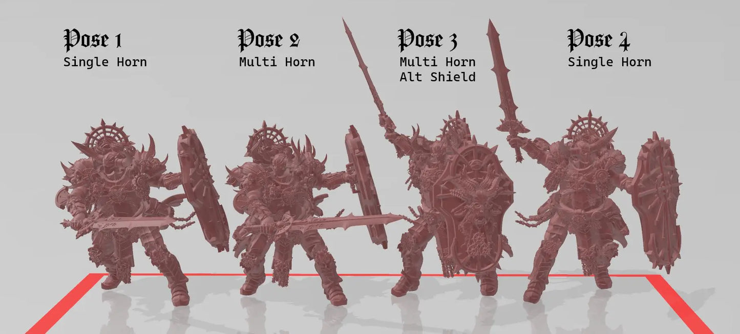 Herald of the Apocalypse by 3DArtGuy 32mm scale, 50mm or 100mm, Miniature War Gaming Figure