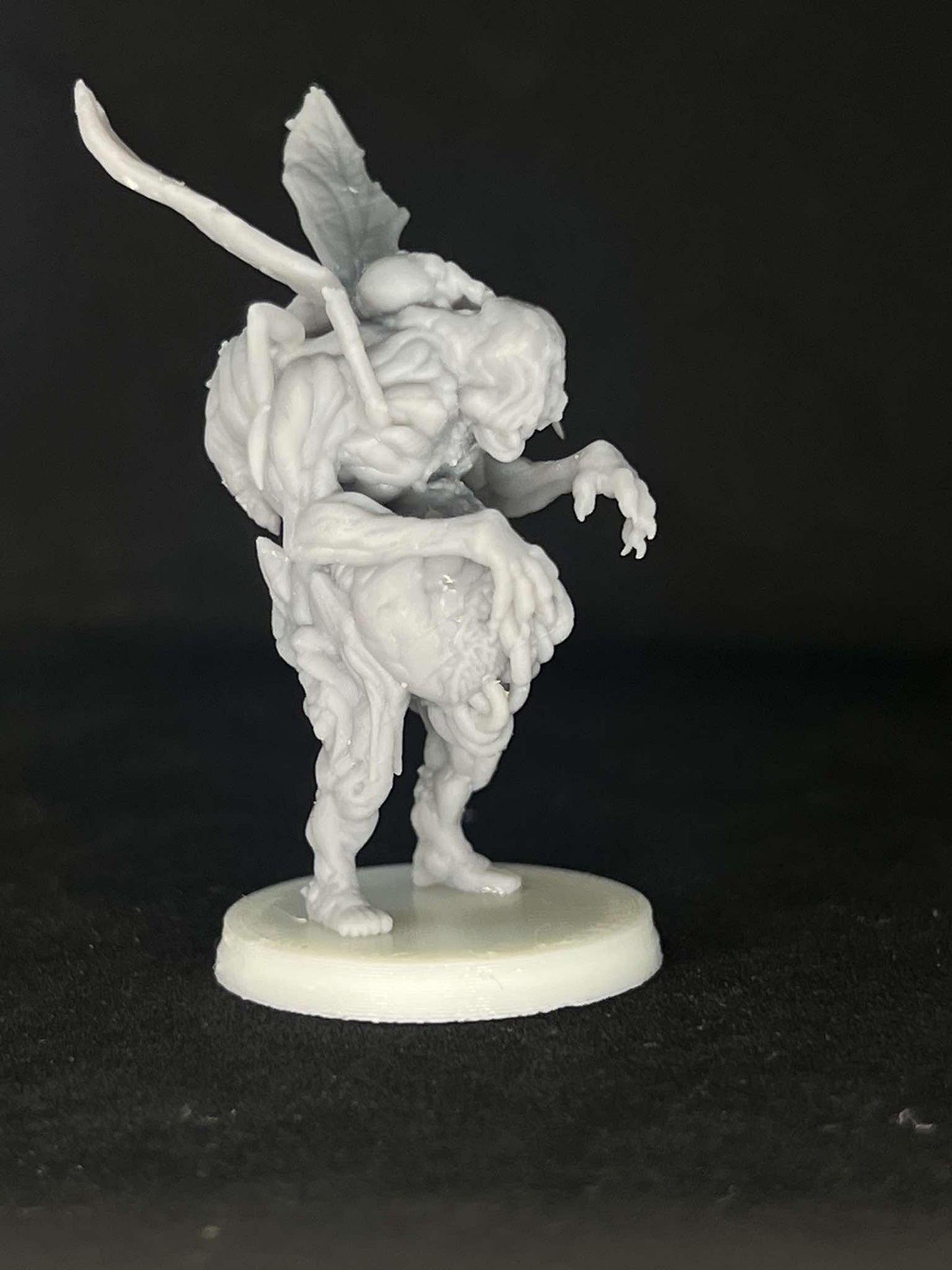Malignant Fly Grail Thralls by Papsikels Miniature, 4 Figures, 28/32mm Scale, War Gaming, Proxy for Trench Crusade
