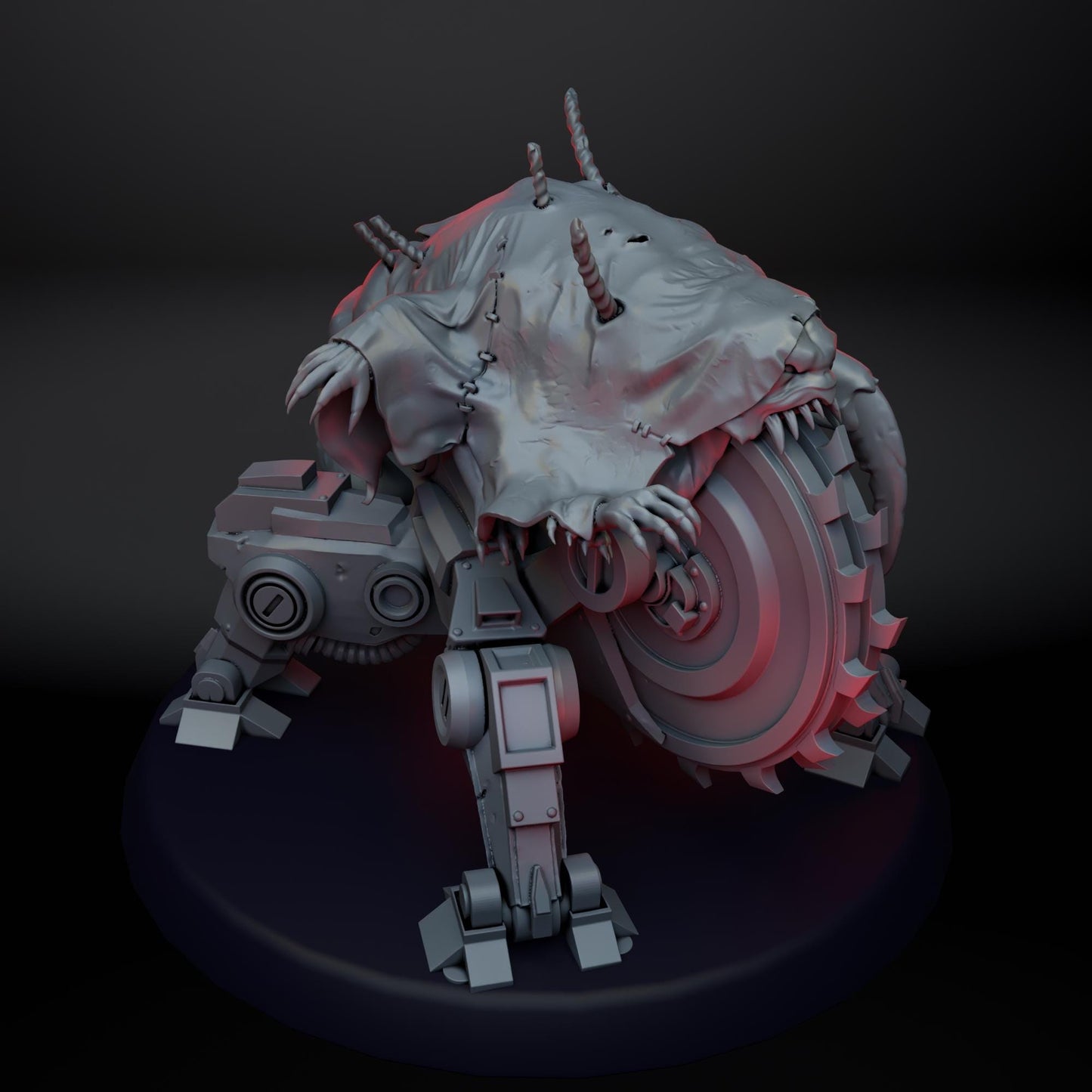 Abomination by Ratman Forge, 28/32mm scale miniature, 78x82mm