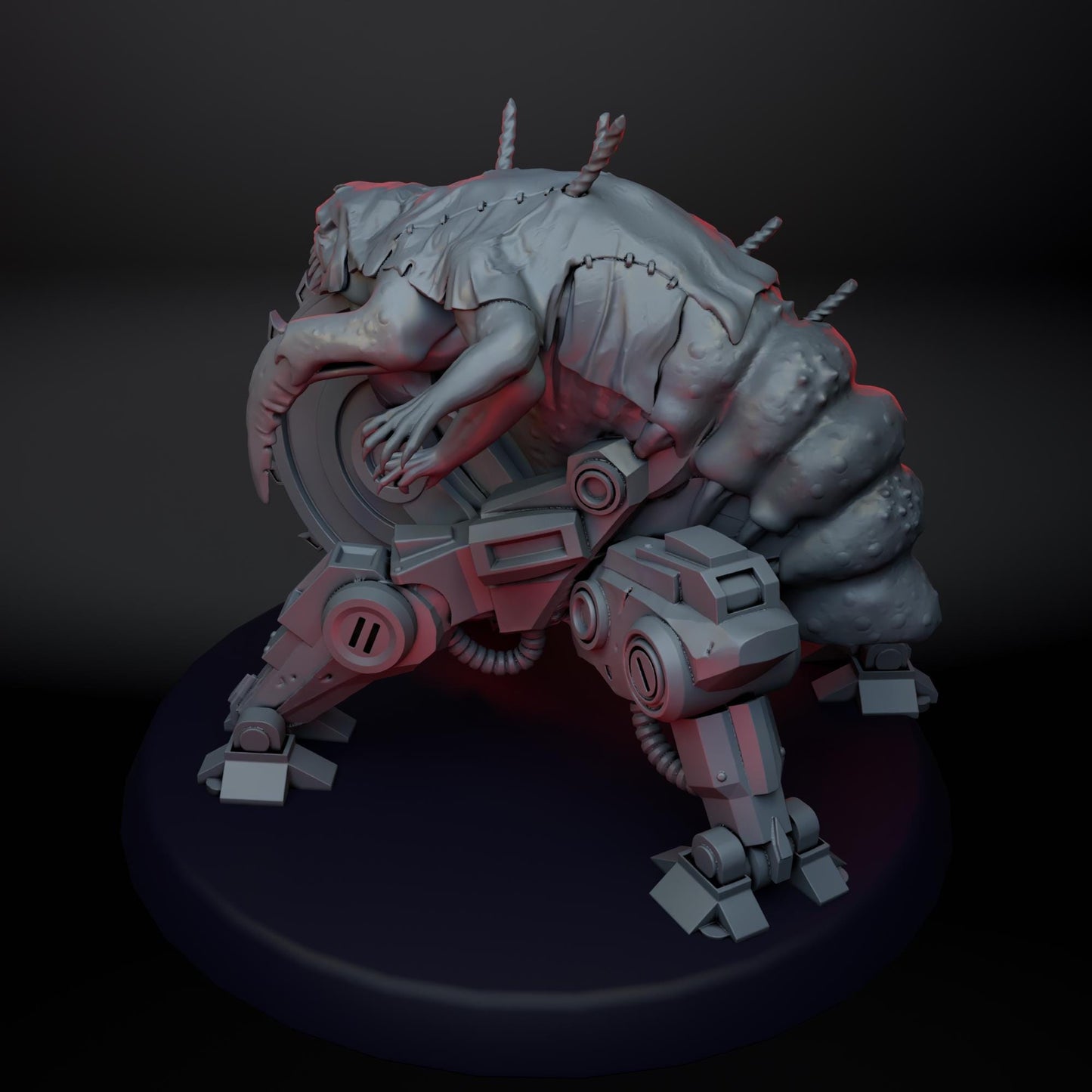 Abomination by Ratman Forge, 28/32mm scale miniature, 78x82mm