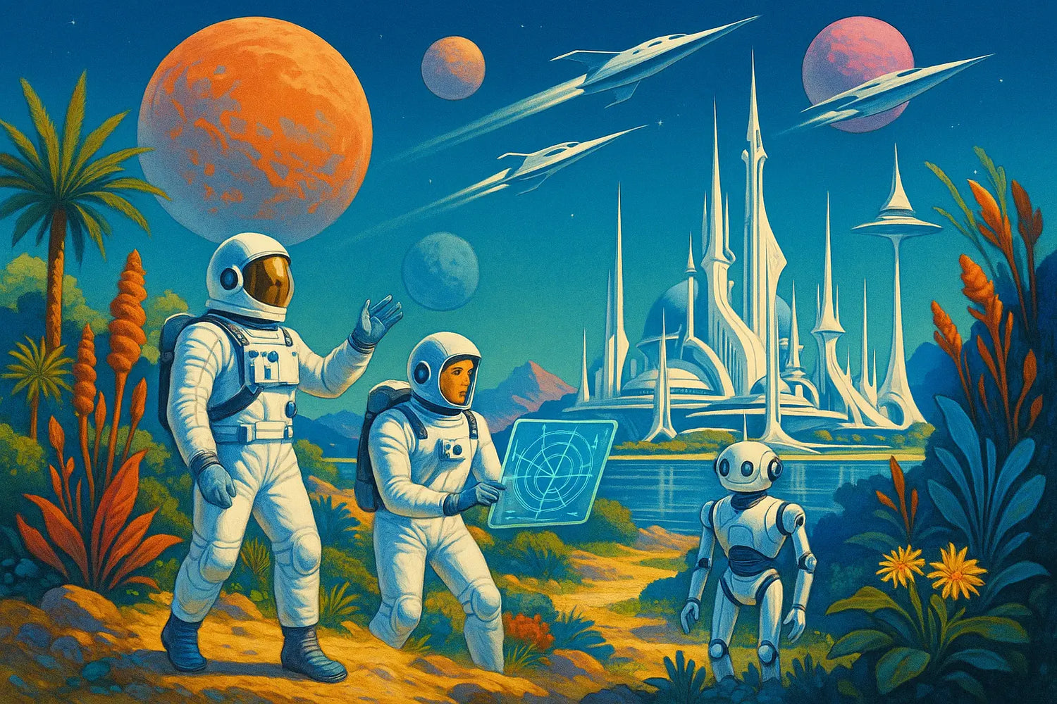 Sci-fi Mega Diamonds & Schwartzreiter Mini Forge