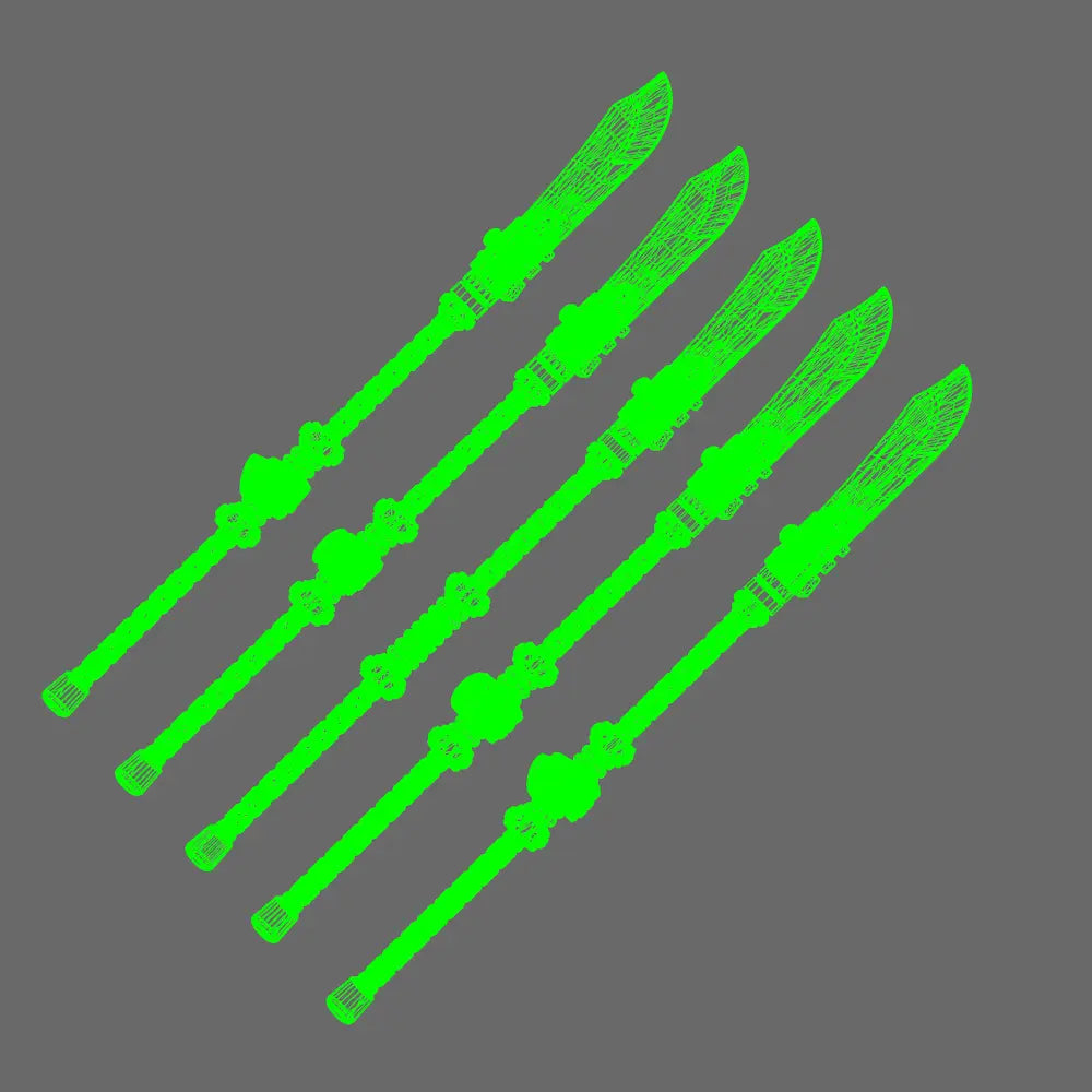 Cyber Samurai Electro Naginata