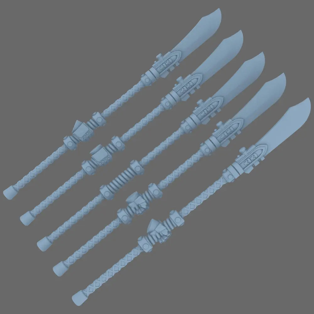 Cyber Samurai Electro Naginata