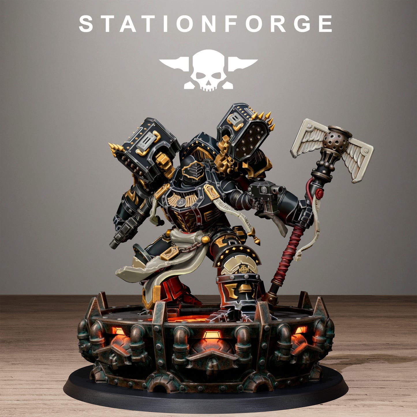 Vodalite Dominium by Station Forge – Resin Printed Grimdark Sci-Fi Mini (28/32mm)