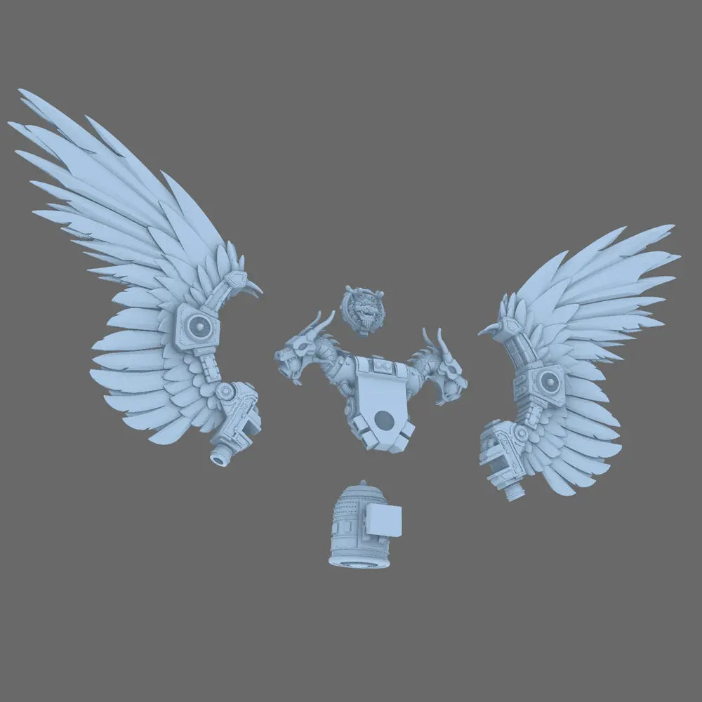 Cyber Samurai Dragon King Jetpack