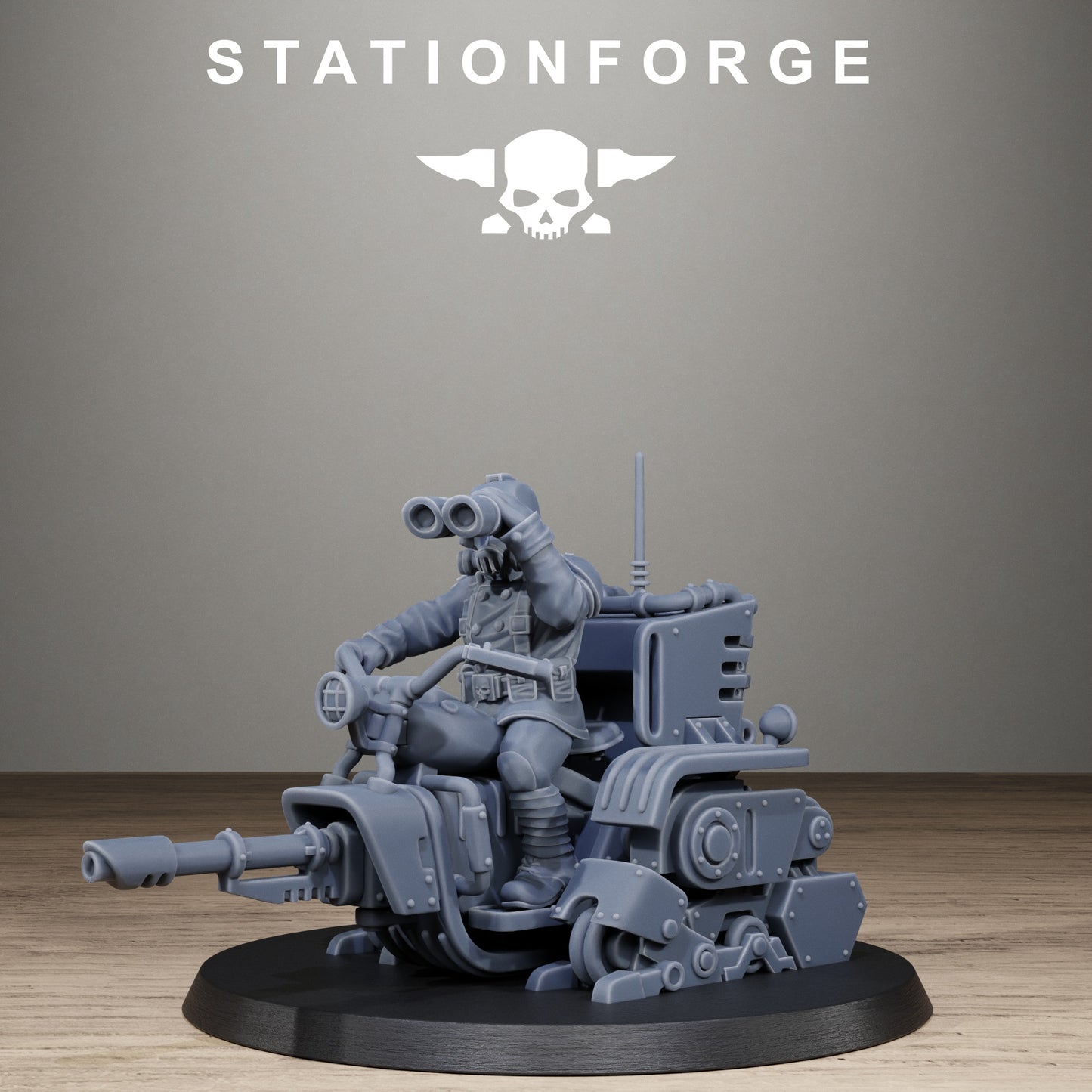 Grim Guard Mini Walker by Station Forge – Resin Printed Grimdark Sci-Fi Walker (28/32mm)
