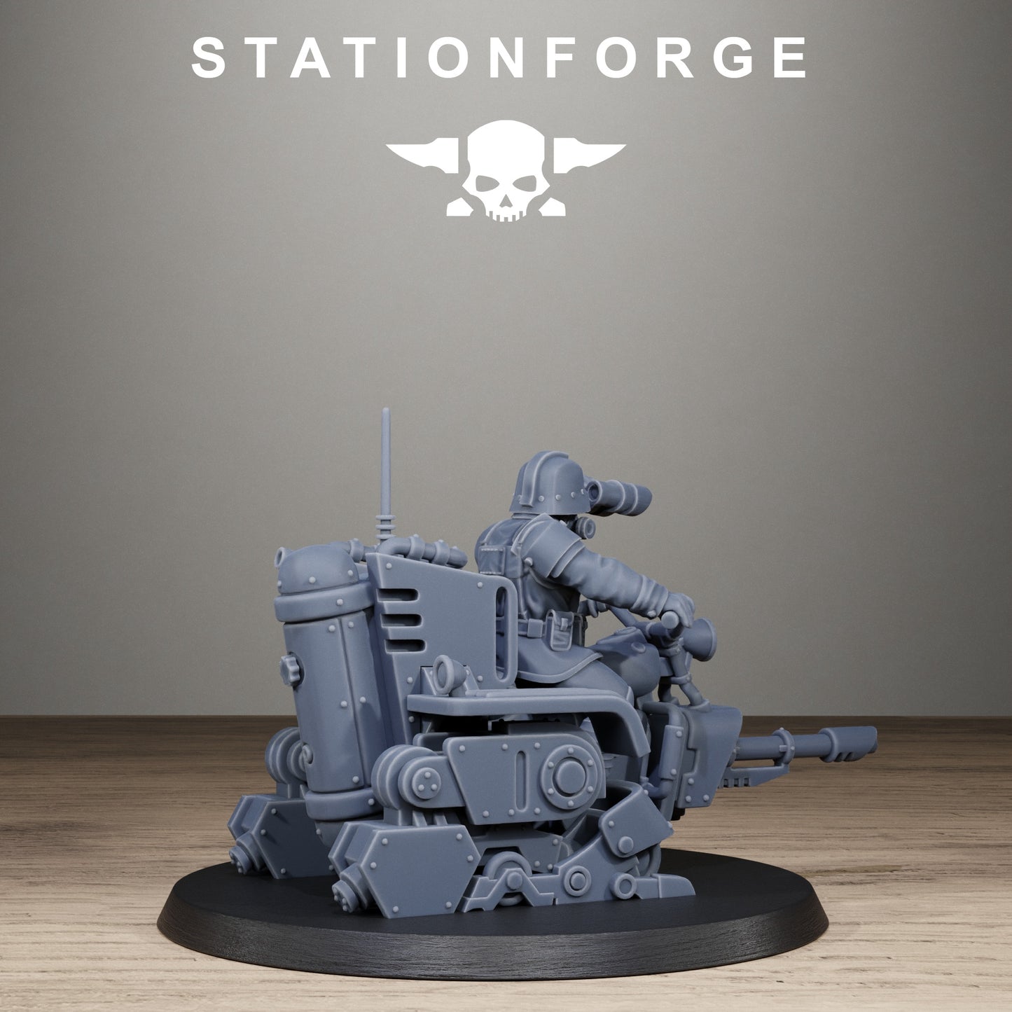 Grim Guard Mini Walker by Station Forge – Resin Printed Grimdark Sci-Fi Walker (28/32mm)