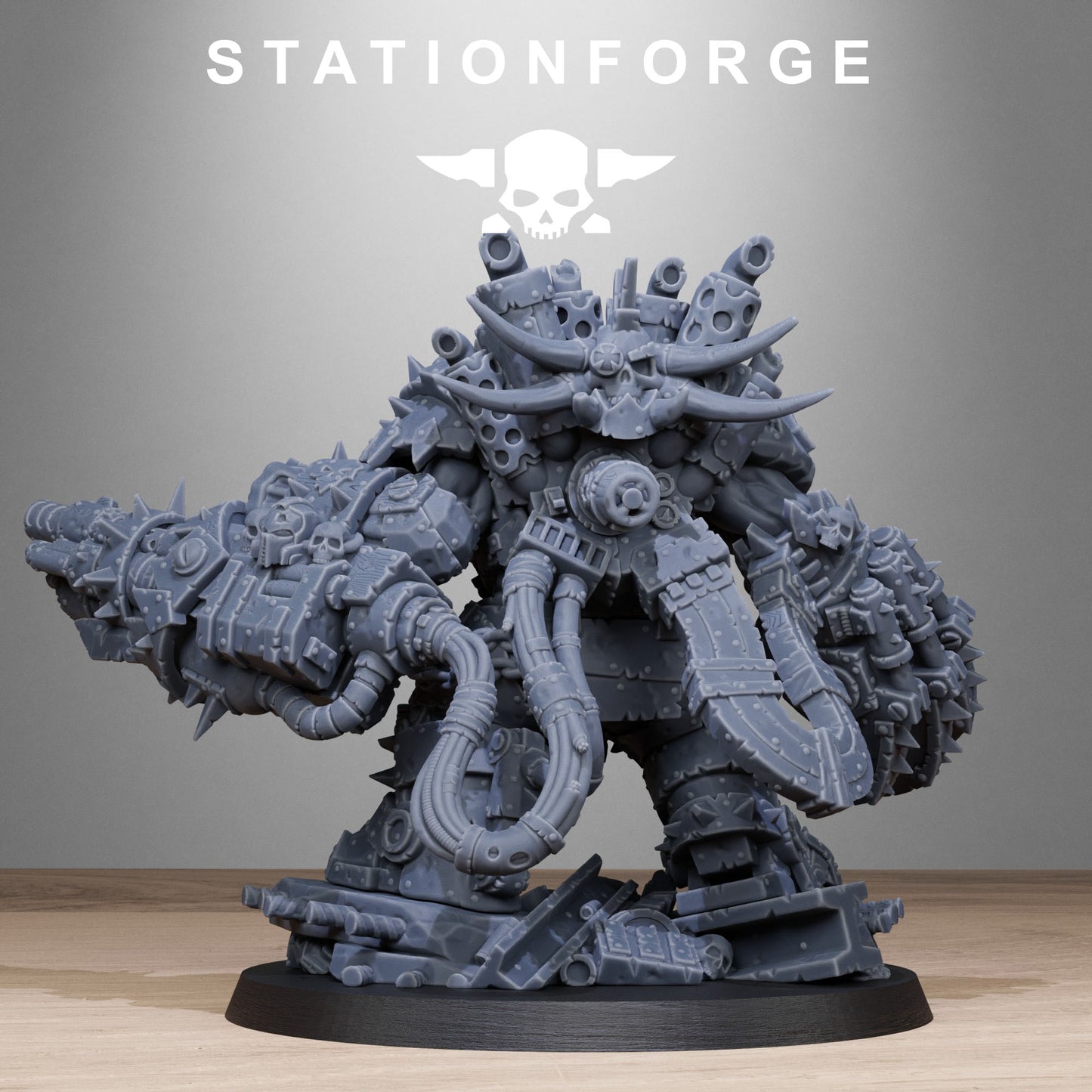 Orkaz Grand Nutta 3.0 by Station Forge – Resin Printed Grimdark Sci-Fi Kit