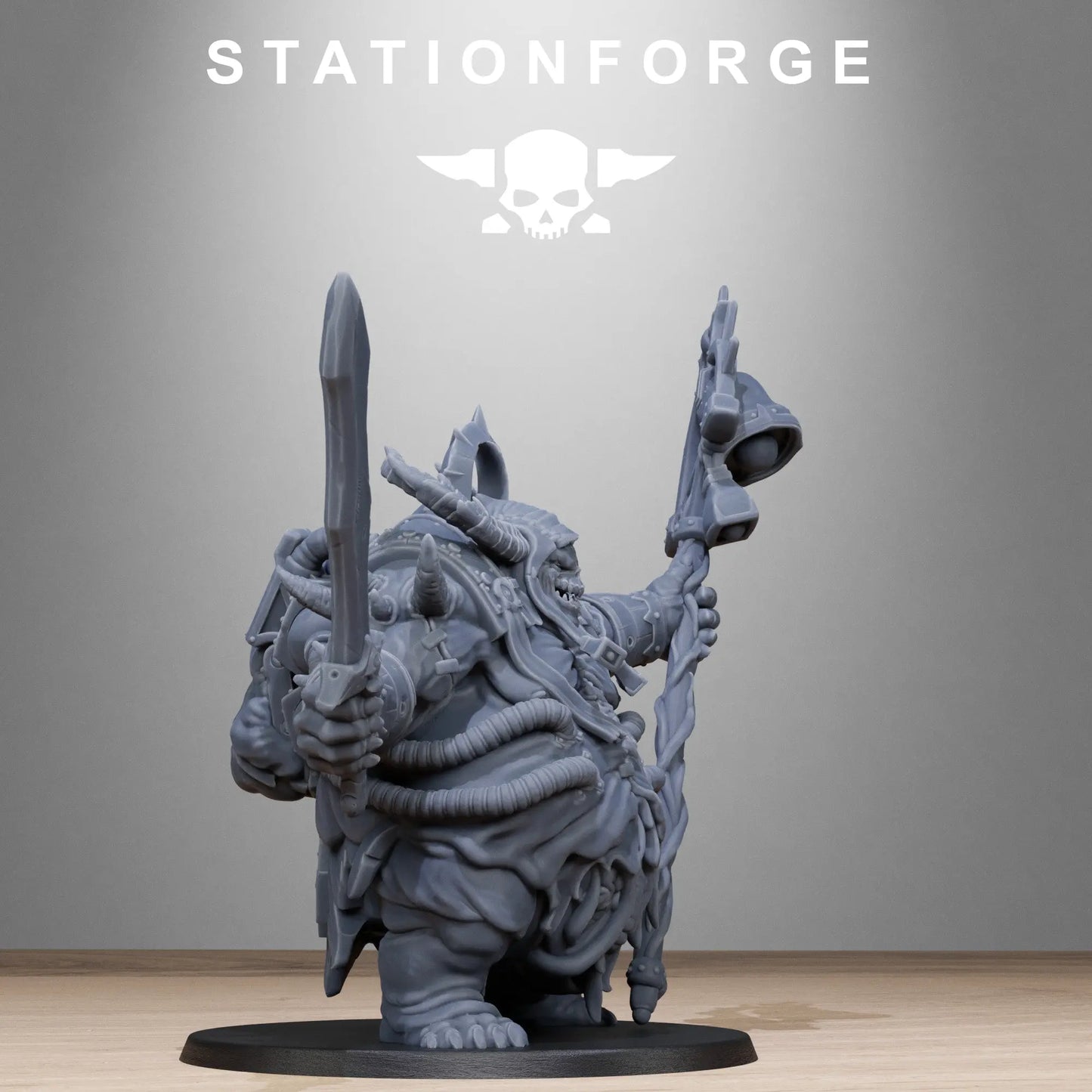 Corrupted Lord of the Filth by Station Forge 28/32mm Scale Miniature, 73mm tall, Great Unclean One Proxy My Store