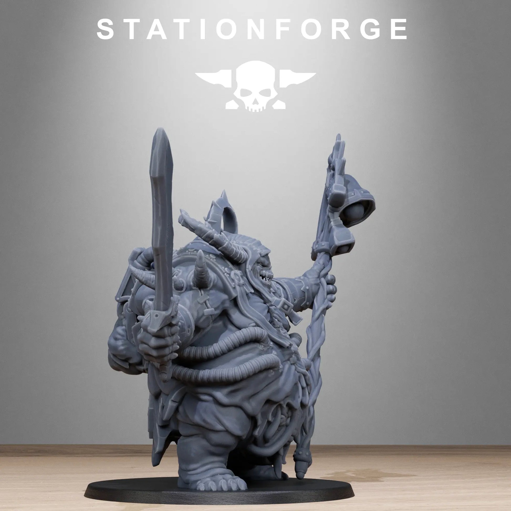 Corrupted Lord of the Filth by Station Forge 28/32mm Scale Miniature, 73mm tall, Great Unclean One Proxy My Store