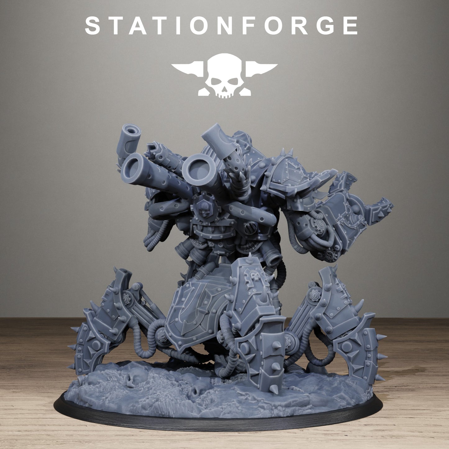Scavenger Profaner by Station Forge – Resin Printed Grimdark Sci-Fi Mini (28/32mm)