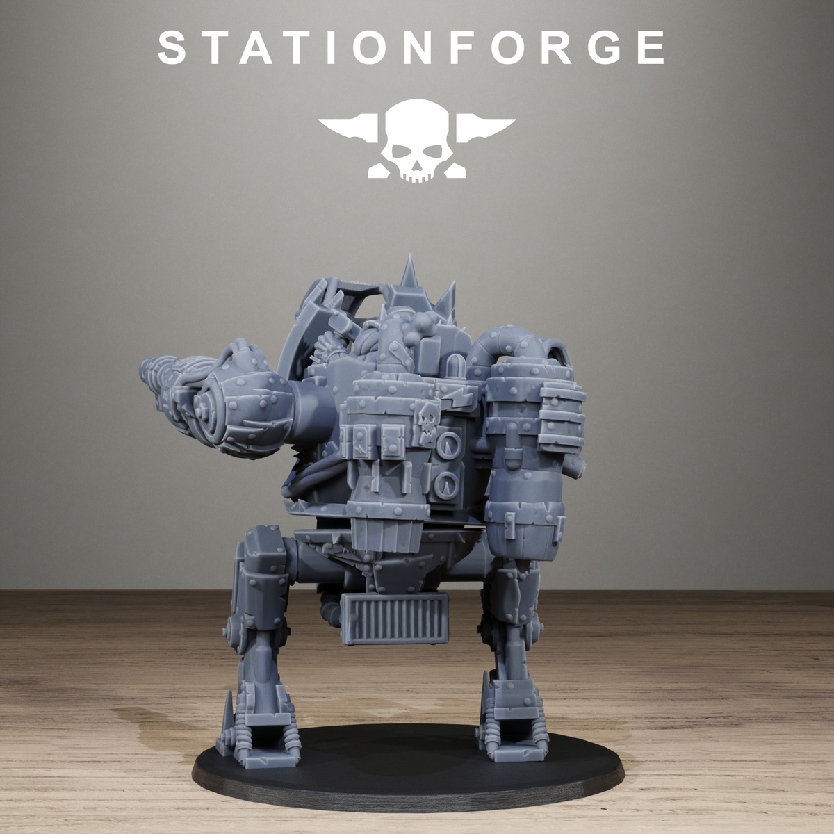 Orkaz Chicken Walker by Station Forge | Heroic Scale Resin Printed Walker (90mm Tall)