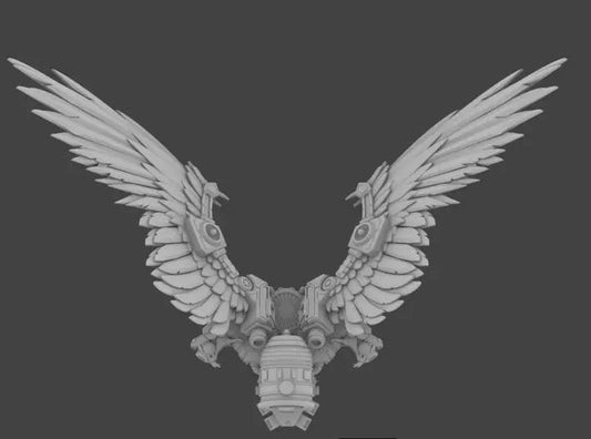 CyberSamurai v8 Dragon King Jetpack (STL Format)