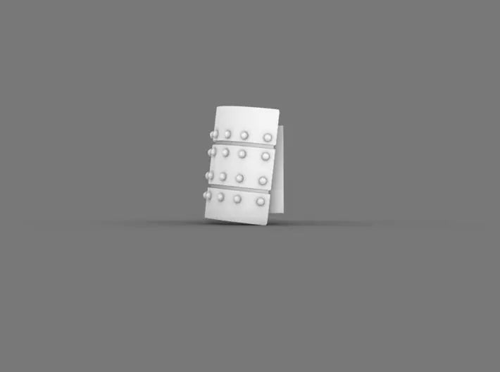 Cyber Samurai V6 Heavy Plate Sode Shoulder Pads (STL Format)