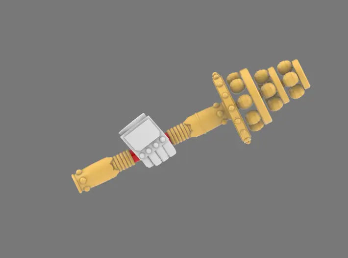 Cyber Samurai Shrine Suzu Mace (STL Format)