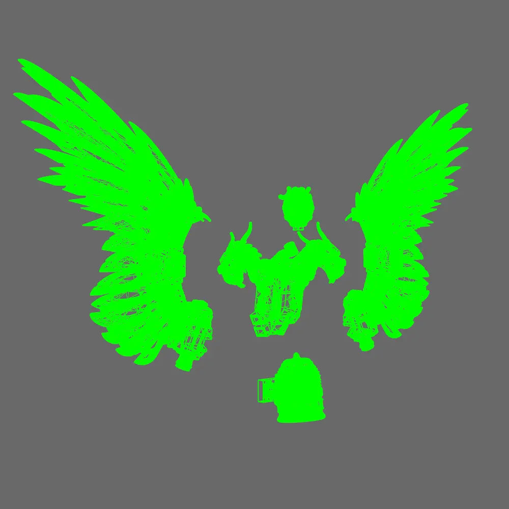 Cyber Samurai Dragon King Jetpack
