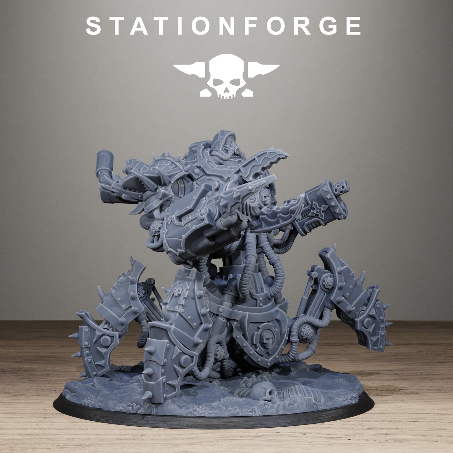 Scavenger Profaner by Station Forge – Resin Printed Grimdark Sci-Fi Mini (28/32mm)