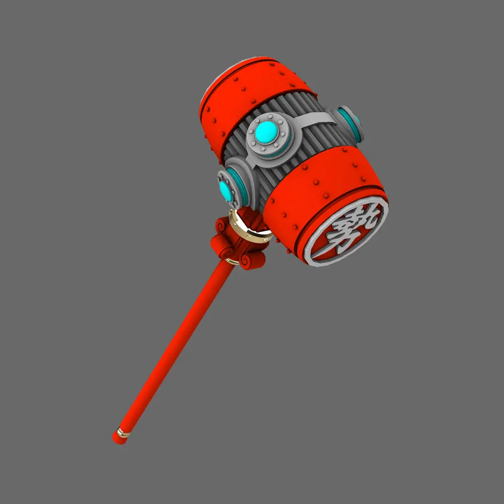 Cyber Samurai Power Warhammer No Hand