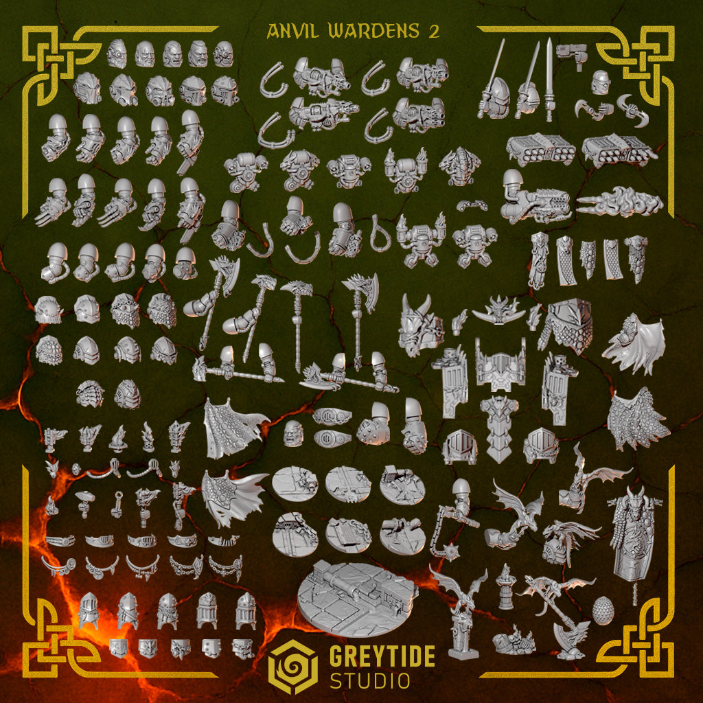 Anvil Wardens by GreyTide Studio – Anvil Wardens 2 bits, full range