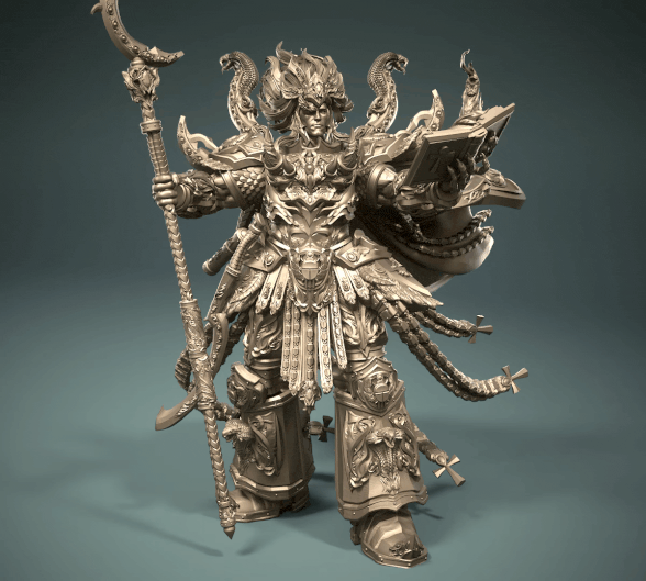 BMG, Big Magical Giant by 3DArtGuy 32mm scale, 50mm or 100mm, Miniature War Gaming Figure My Store