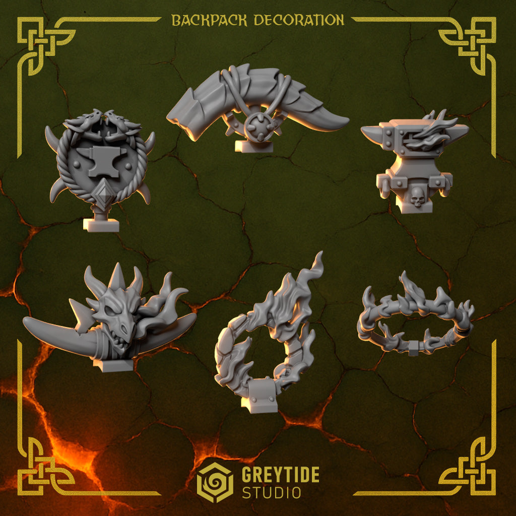Anvil Wardens by GreyTide Studio – Backpackdecoration