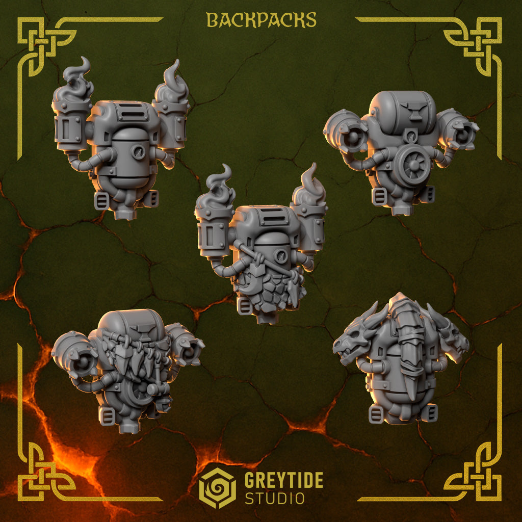 Anvil Wardens by GreyTide Studio – Backpacks